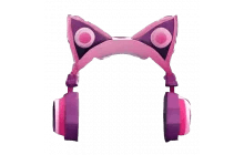Pink Cat Ear Headphones